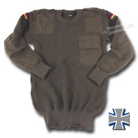 Bundeswehr Pullover original oliv 56