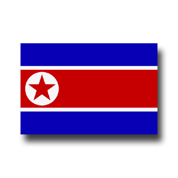 Nord Korea Fahne 150x90 cm