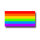 Rainbow Biker Fahne 150x90 cm