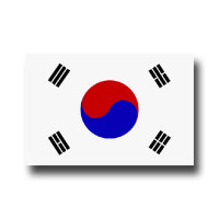 Süd-Korea 150x90 cm