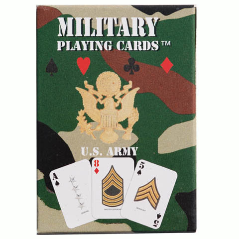 Military Spielkarten US Army