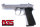Softair Pistole BGS-118S silber