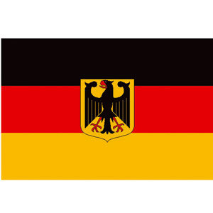 BRD Fahne mit Bundesadler 150x90 cm