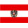 Österreich mit Wappen 150x90 cm