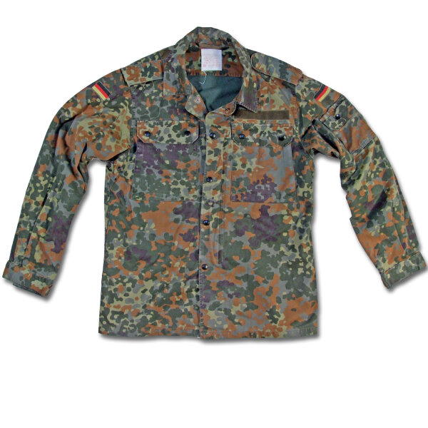Bundeswehr Feldbluse flecktarn gebr.