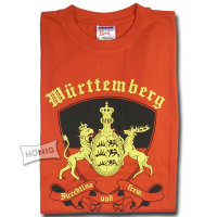 T-Shirt Württemberg rot
