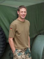 Original Bundeswehr Tropenunterhemd khaki gebraucht