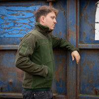 Combat Fleece Weste oliv